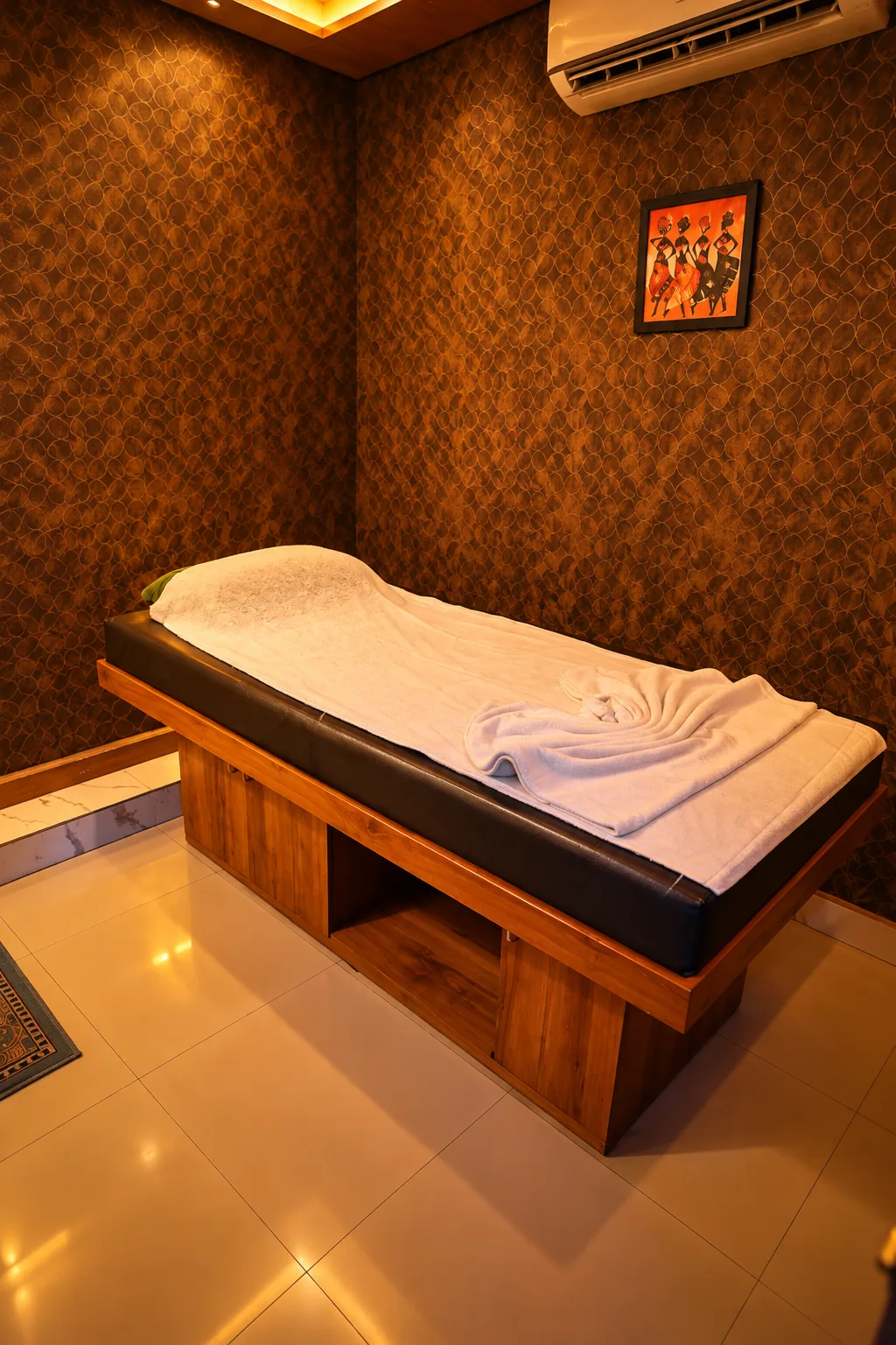 Interior of Rejoice International Spa in Bellandur